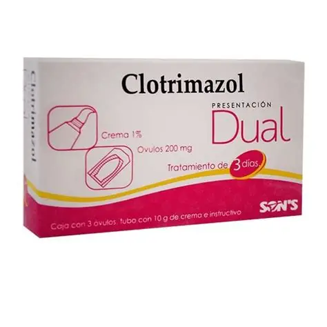 Clotrimazol Dual Ovulos 3 Crem